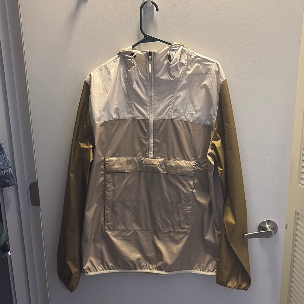 The North Face Cream and Brown Lightweight Shirt Jacket